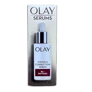 Olay Wrinkle Correction Vitamin B3 + Peptides Serum - 1.3oz